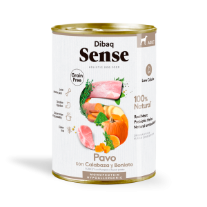 Sense Dog Lata Pavo y Calabaza 380gr